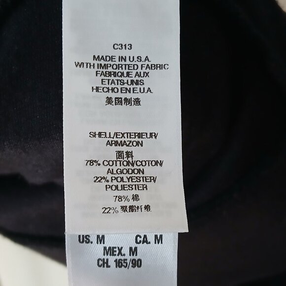 NWT Juicy Couture Basic Zip Up Slim Fit Hoodie Black Velour Size Medium - Picture 8 of 9